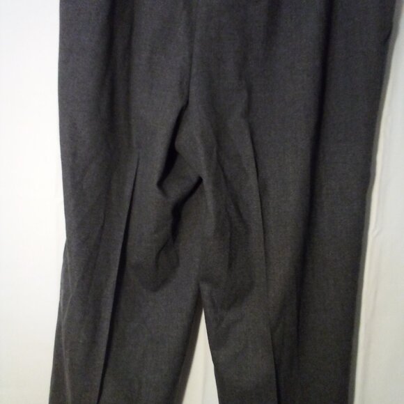 Talbots Pants Women 18W Wool Classic Fit Gray - Picture 14 of 15
